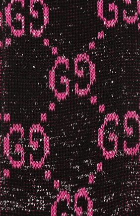 Женские гольфы GUCCI черного цвета по цене 9300 руб., арт. 476525/3G199 | Фото 2 Женские гольфы GUCCI черного цвета, арт. 476525/3G199 | Фото 2