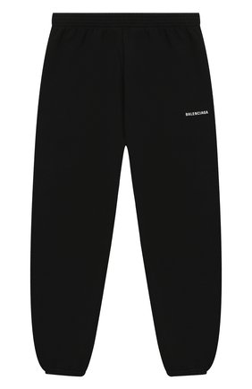 Детские хлопковые джоггеры BALENCIAGA черного цвета по цене 14800 руб., арт. 558146/TEVD1 | Фото 1 Детские хлопковые джоггеры BALENCIAGA черного цвета, арт. 558146/TEVD1 | Фото 1