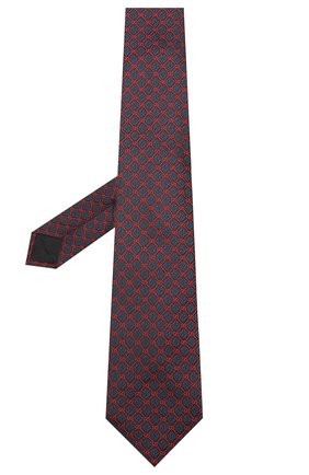 Мужской шелковый галстук GUCCI темно-синего цвета по цене 13200 руб., арт. 571800/4E002 | Фото 2 Мужской шелковый галстук GUCCI темно-синего цвета, арт. 571800/4E002 | Фото 2