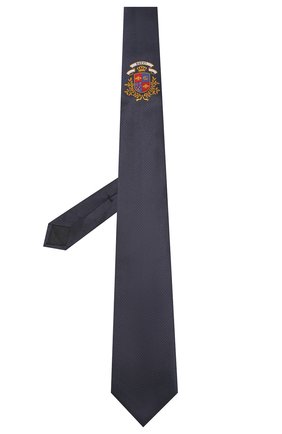 Мужской шелковый галстук GUCCI синего цвета по цене 13200 руб., арт. 571780/4E002 | Фото 2 Мужской шелковый галстук GUCCI синего цвета, арт. 571780/4E002 | Фото 2