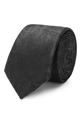 Мужской шелковый галстук DOLCE & GABBANA серого цвета по цене 11450 руб., арт. GT149E/G0JK0 | Фото 1 Мужской шелковый галстук DOLCE & GABBANA серого цвета, арт. GT149E/G0JK0 | Фото 1
