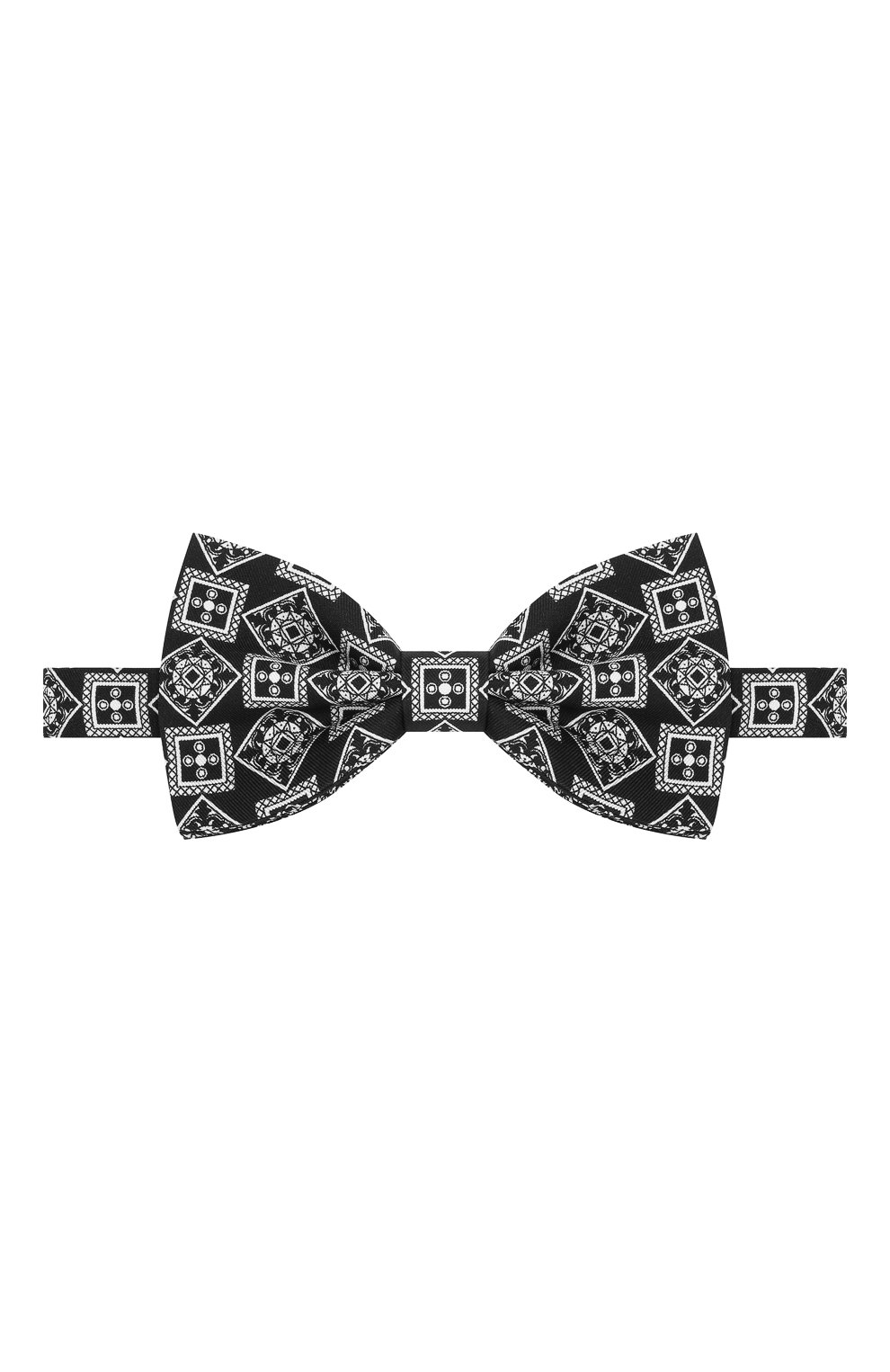 Мужской шелковый галстук-бабочка DOLCE & GABBANA черного цвета, арт. GR053E/G0WKN | Фото 1