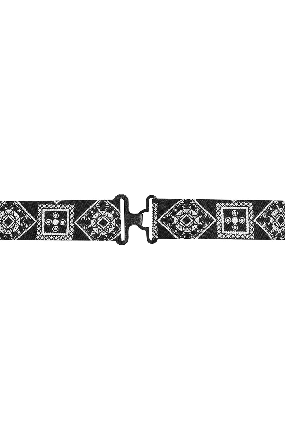 Мужской шелковый галстук-бабочка DOLCE & GABBANA черного цвета по цене 10700 руб., арт. GR053E/G0WKN | Фото 3 Мужской шелковый галстук-бабочка DOLCE & GABBANA черного цвета, арт. GR053E/G0WKN | Фото 3
