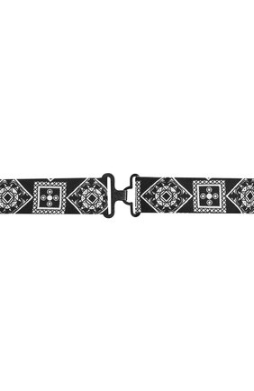 Мужской шелковый галстук-бабочка DOLCE & GABBANA черного цвета по цене 10700 руб., арт. GR053E/G0WKN | Фото 3 Мужской шелковый галстук-бабочка DOLCE & GABBANA черного цвета, арт. GR053E/G0WKN | Фото 3