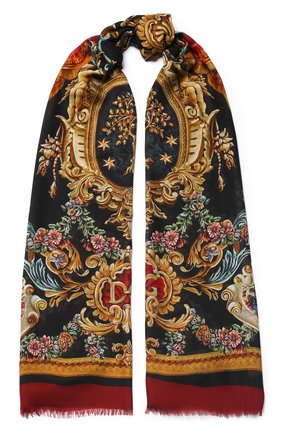 Мужской шарф DOLCE & GABBANA разноцветного цвета по цене 23450 руб., арт. GQ213E/G3SEP | Фото 1 Мужской шарф DOLCE & GABBANA разноцветного цвета, арт. GQ213E/G3SEP | Фото 1