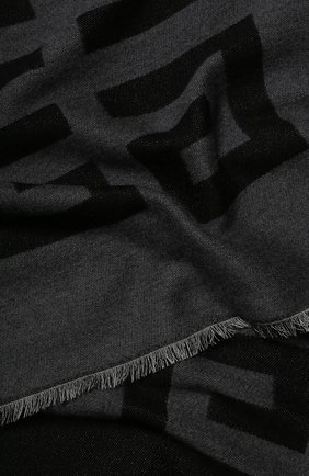 Мужской шерстяной шарф GIVENCHY черного цвета по цене 22100 руб., арт. GV3518/J2550 | Фото 2 Мужской шерстяной шарф GIVENCHY черного цвета, арт. GV3518/J2550 | Фото 2