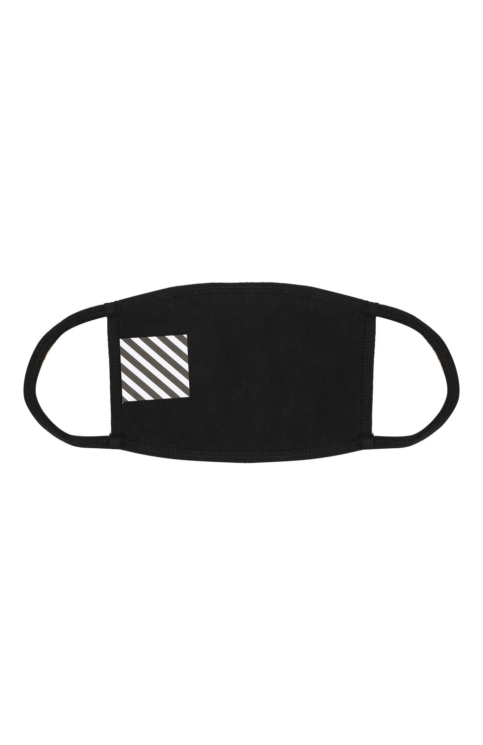 Мужская хлопковая маска для лица OFF-WHITE черного цвета по цене 5250 руб., арт. 0MRG001E191850241001 | Фото 2 Мужская хлопковая маска для лица OFF-WHITE черного цвета, арт. 0MRG001E191850241001 | Фото 2