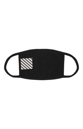 Мужская хлопковая маска для лица OFF-WHITE черного цвета по цене 5250 руб., арт. 0MRG001E191850241001 | Фото 2 Мужская хлопковая маска для лица OFF-WHITE черного цвета, арт. 0MRG001E191850241001 | Фото 2