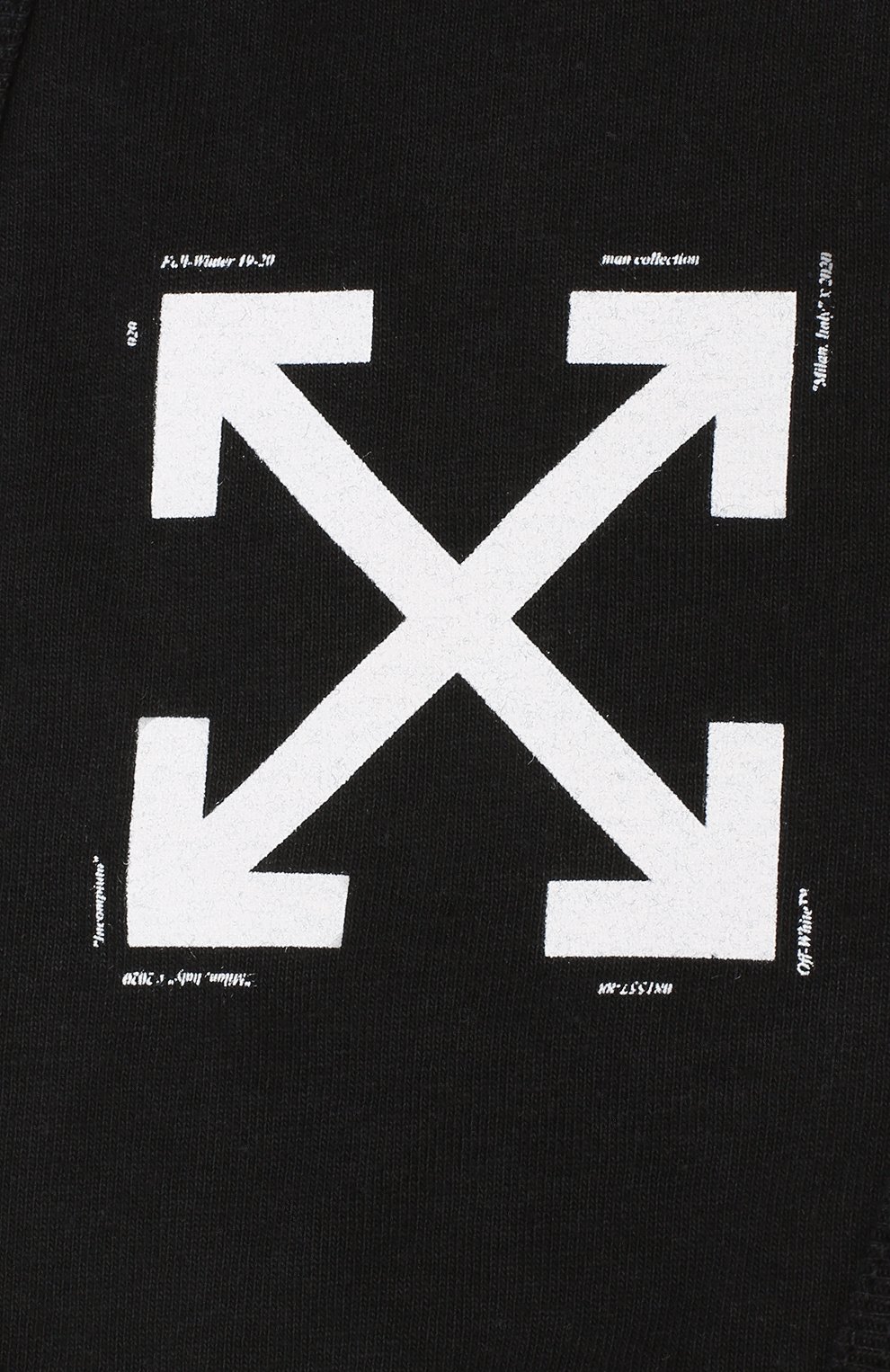 Мужская хлопковая маска для лица OFF-WHITE черного цвета по цене 5250 руб., арт. 0MRG001E191850241001 | Фото 3 Мужская хлопковая маска для лица OFF-WHITE черного цвета, арт. 0MRG001E191850241001 | Фото 3