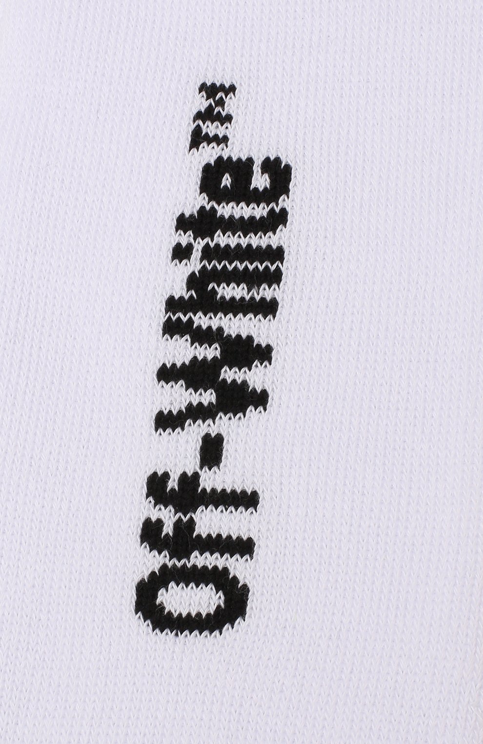 Мужские хлопковые носки OFF-WHITE белого цвета по цене 4860 руб., арт. 0MRA001E191200280110 | Фото 2 Мужские хлопковые носки OFF-WHITE белого цвета, арт. 0MRA001E191200280110 | Фото 2