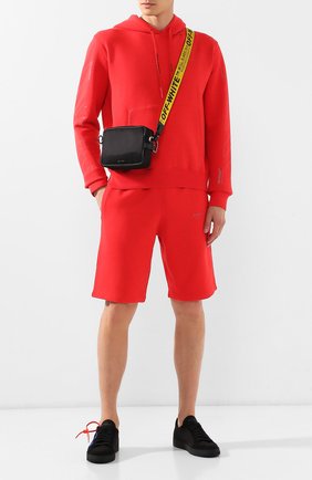 Мужская сумка OFF-WHITE черного цвета по цене 32400 руб., арт. 0MNA049E19E480021000 | Фото 2 Мужская сумка OFF-WHITE черного цвета, арт. 0MNA049E19E480021000 | Фото 2