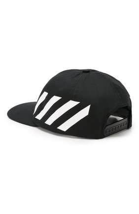 Мужской хлопковая бейсболка OFF-WHITE черного цвета по цене 13800 руб., арт. 0MLB008E194000281001 | Фото 2 Мужской хлопковая бейсболка OFF-WHITE черного цвета, арт. 0MLB008E194000281001 | Фото 2