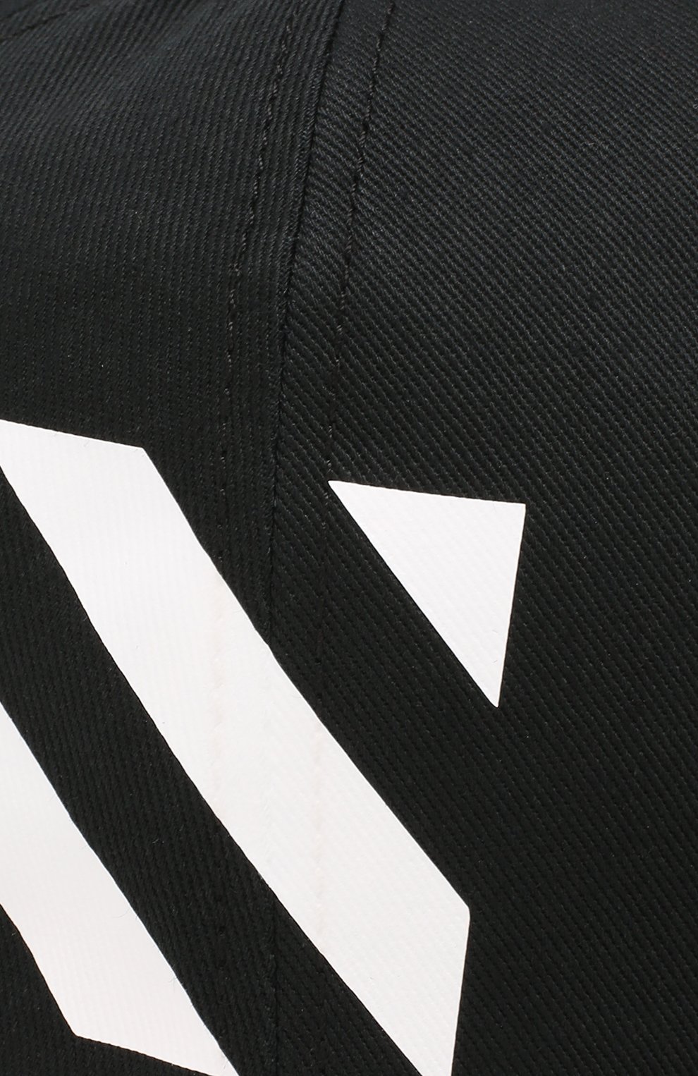 Мужской хлопковая бейсболка OFF-WHITE черного цвета по цене 13800 руб., арт. 0MLB008E194000281001 | Фото 3 Мужской хлопковая бейсболка OFF-WHITE черного цвета, арт. 0MLB008E194000281001 | Фото 3