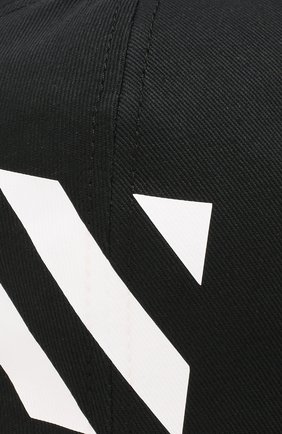 Мужской хлопковая бейсболка OFF-WHITE черного цвета по цене 13800 руб., арт. 0MLB008E194000281001 | Фото 3 Мужской хлопковая бейсболка OFF-WHITE черного цвета, арт. 0MLB008E194000281001 | Фото 3