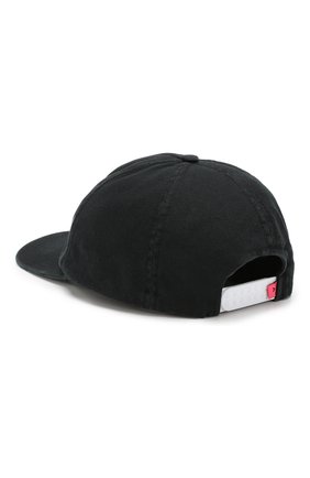 Мужской хлопковая бейсболка OFF-WHITE черного цвета по цене 13600 руб., арт. 0MLB008E194000061088 | Фото 2 Мужской хлопковая бейсболка OFF-WHITE черного цвета, арт. 0MLB008E194000061088 | Фото 2