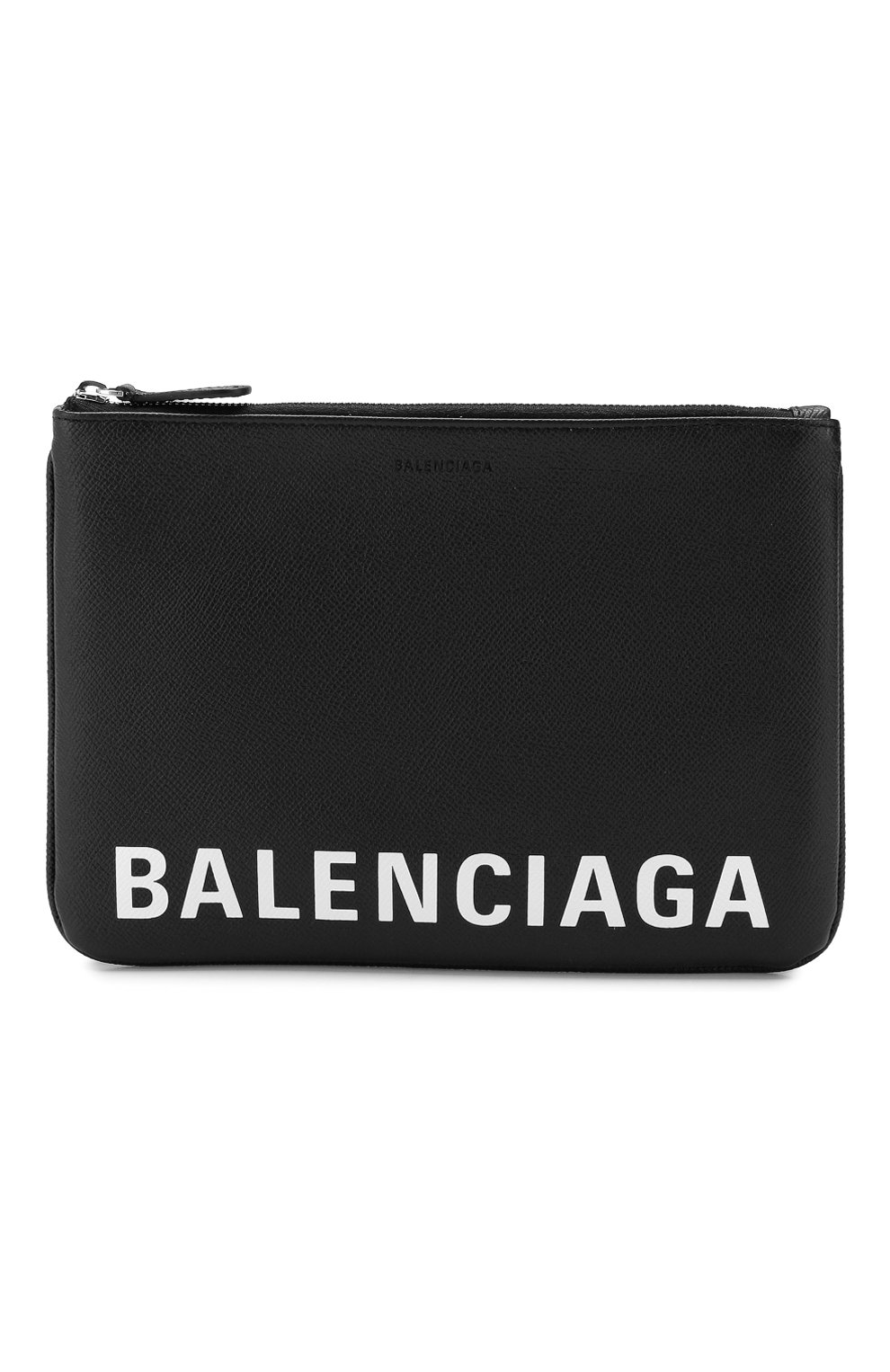 Мужская кожаная папка для документов BALENCIAGA черно-белого цвета, арт. 579857/00TN3 | Фото 1