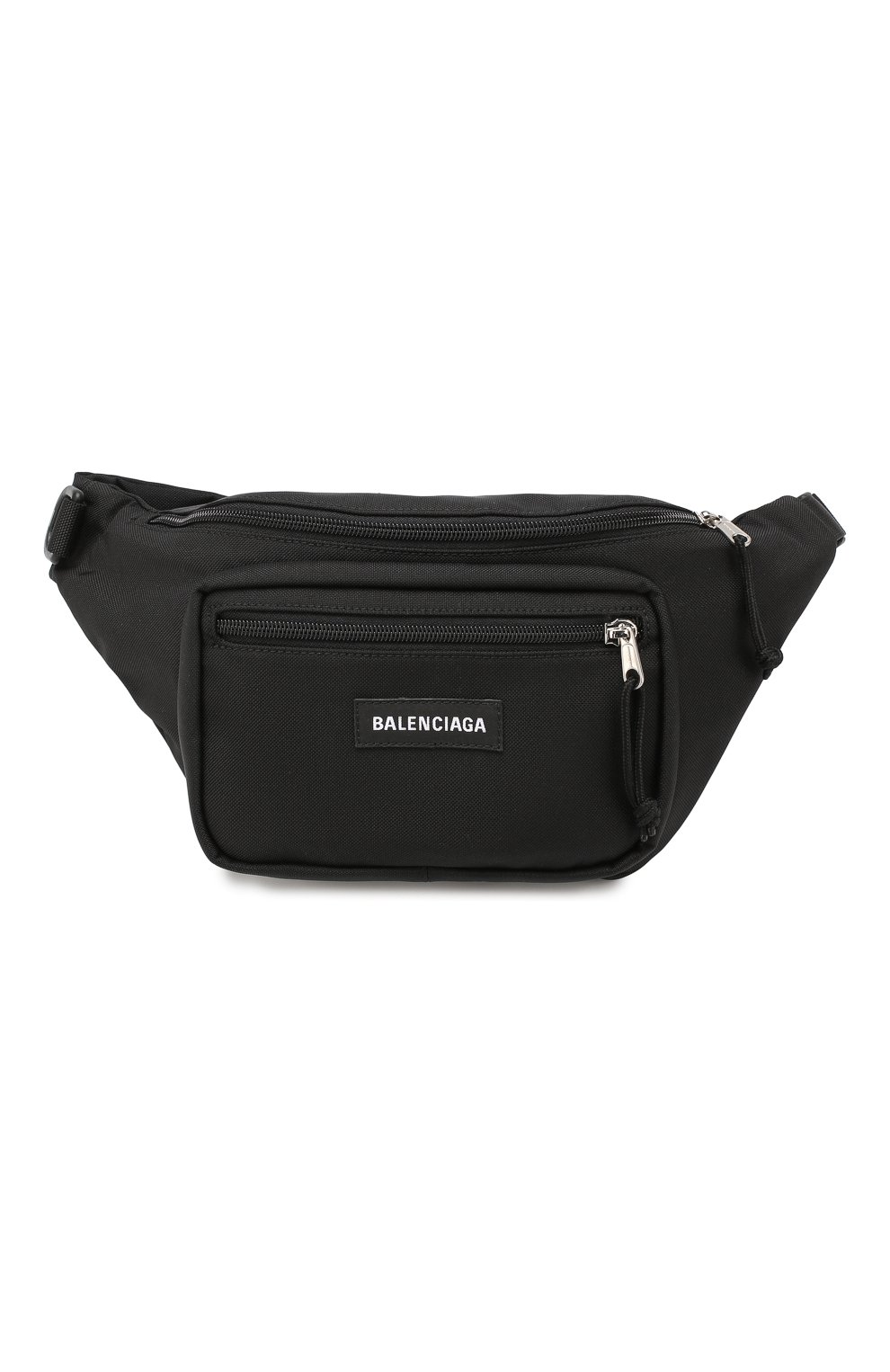 Мужская текстильная поясная сумка explorer BALENCIAGA черного цвета, арт. 567041/9XZ3N | Фото 1