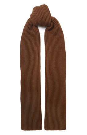 Мужской кашемировый шарф DOLCE & GABBANA коричневого цвета по цене 29950 руб., арт. GX702T/JAW0V | Фото 1 Мужской кашемировый шарф DOLCE & GABBANA коричневого цвета, арт. GX702T/JAW0V | Фото 1