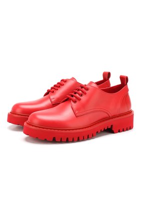 Кожаные дерби Valentino Garavani Go Logo | Фото №1 Кожаные дерби Valentino Garavani Go Logo | Фото №1