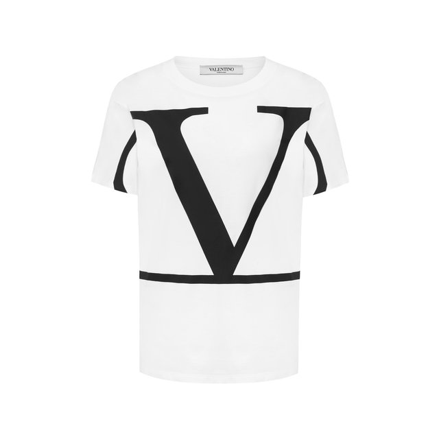 фото Хлопковая футболка valentino