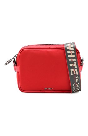 Мужская сумка OFF-WHITE красного цвета по цене 32400 руб., арт. 0MNA049E19E480022000 | Фото 5 Мужская сумка OFF-WHITE красного цвета, арт. 0MNA049E19E480022000 | Фото 5