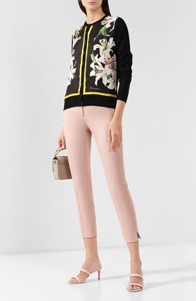 Женские хлопковые брюки DOLCE & GABBANA светло-розового цвета по цене 44650 руб., арт. FTAGNT/FUFGD | Фото 2 Женские хлопковые брюки DOLCE & GABBANA светло-розового цвета, арт. FTAGNT/FUFGD | Фото 2