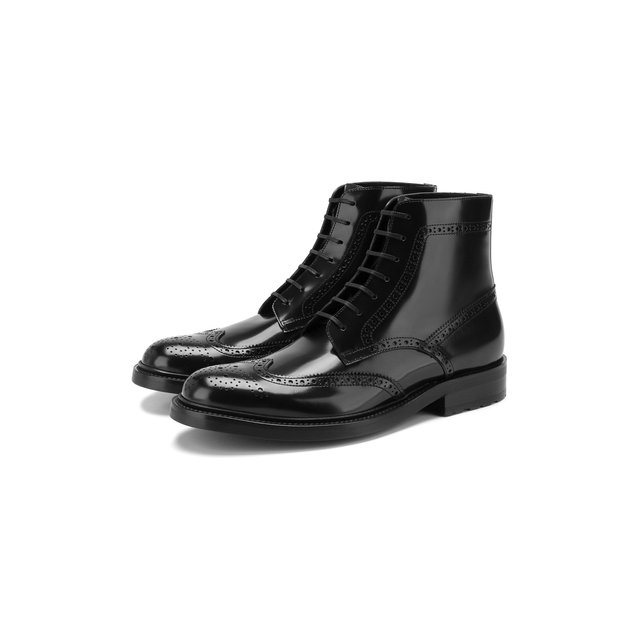 Кожаные ботинки Yves Saint Laurent 10315815