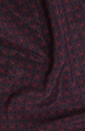 Мужской шелковый платок GUCCI красного цвета по цене 9950 руб., арт. 573510/4G005 | Фото 2 Мужской шелковый платок GUCCI красного цвета, арт. 573510/4G005 | Фото 2