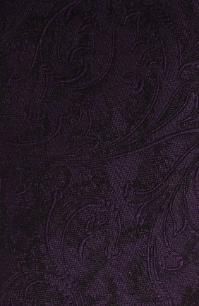 Мужской шелковый галстук DOLCE & GABBANA фиолетового цвета по цене 11450 руб., арт. GT149E/G0JK0 | Фото 3 Мужской шелковый галстук DOLCE & GABBANA фиолетового цвета, арт. GT149E/G0JK0 | Фото 3