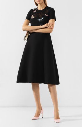 Женская кожаные туфли romy 85 JIMMY CHOO светло-розового цвета по цене 42800 руб., арт. R0MY 85/PAT | Фото 2 Женская кожаные туфли romy 85 JIMMY CHOO светло-розового цвета, арт. R0MY 85/PAT | Фото 2