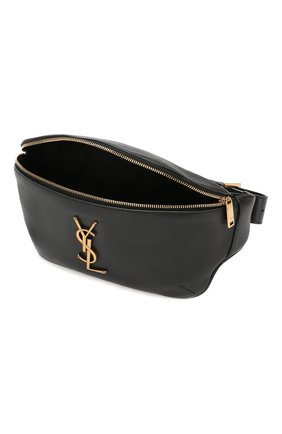 Женская поясная сумка classic SAINT LAURENT черного цвета по цене 69950 руб., арт. 589959/DME0W | Фото 4 Женская поясная сумка classic SAINT LAURENT черного цвета, арт. 589959/DME0W | Фото 4