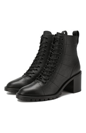 Женские кожаные ботильоны cruz 65 JIMMY CHOO черного цвета по цене 82800 руб., арт. CRUZ 65/GNL | Фото 1 Женские кожаные ботильоны cruz 65 JIMMY CHOO черного цвета, арт. CRUZ 65/GNL | Фото 1