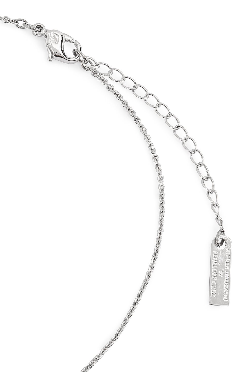 Женская подвеска moonsun swarovski x penelope cruz SWAROVSKI серебряного цвета по цене 9480 руб., арт. 5508442 | Фото 3 Женская подвеска moonsun swarovski x penelope cruz SWAROVSKI серебряного цвета, арт. 5508442 | Фото 3