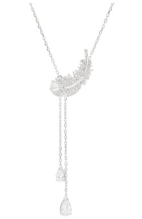 Женское колье nice SWAROVSKI серебряного цвета по цене 9490 руб., арт. 5493397 | Фото 2 Женское колье nice SWAROVSKI серебряного цвета, арт. 5493397 | Фото 2