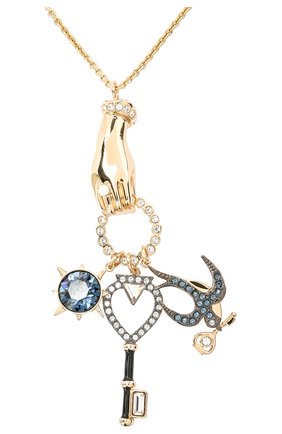 Женская подвеска tarot magic SWAROVSKI золотого цвета по цене 9980 руб., арт. 5490921 | Фото 2 Женская подвеска tarot magic SWAROVSKI золотого цвета, арт. 5490921 | Фото 2