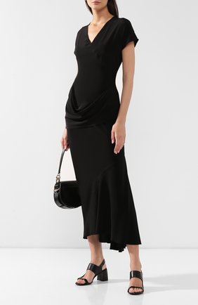 Женская топ RICK OWENS черного цвета по цене 43550 руб., арт. RP19F5112/CC | Фото 2 Женская топ RICK OWENS черного цвета, арт. RP19F5112/CC | Фото 2