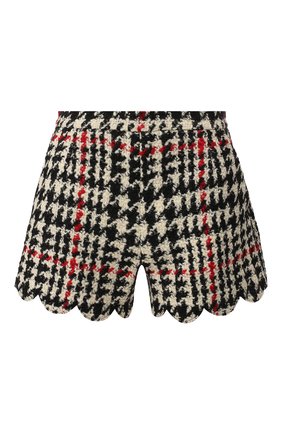 Женские шерстяные шорты REDVALENTINO разноцветного цвета по цене 23150 руб., арт. SR3RFB35/499 | Фото 1 Женские шерстяные шорты REDVALENTINO разноцветного цвета, арт. SR3RFB35/499 | Фото 1