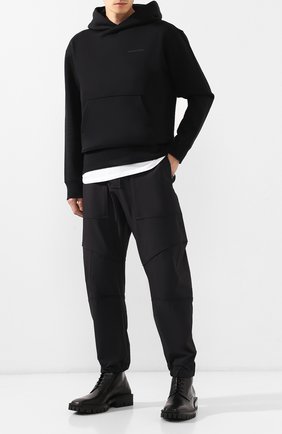 Мужские кожаные ботинки BALENCIAGA черного цвета по цене 69950 руб., арт. 579684/WAUW0 | Фото 2 Мужские кожаные ботинки BALENCIAGA черного цвета, арт. 579684/WAUW0 | Фото 2