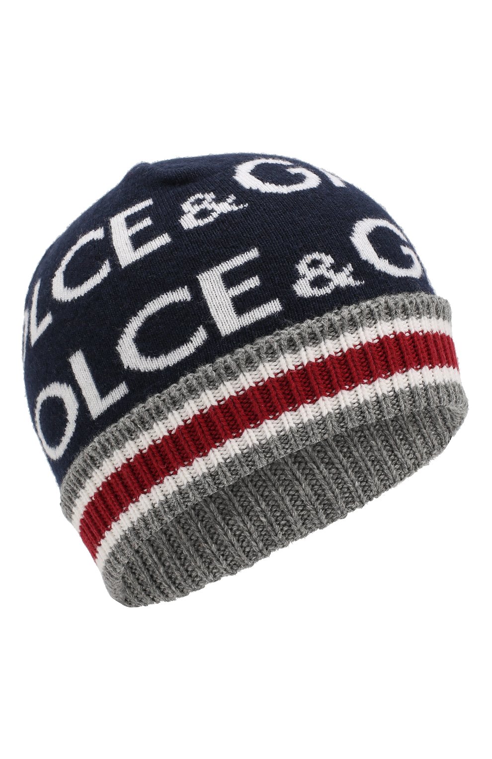 Детского шапка DOLCE & GABBANA синего цвета, арт. LBKH23/JAMC9 | Фото 1