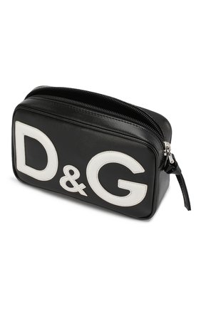 Детская поясная сумка DOLCE & GABBANA черного цвета по цене 15250 руб., арт. EB0202/AA770 | Фото 3 Детская поясная сумка DOLCE & GABBANA черного цвета, арт. EB0202/AA770 | Фото 3