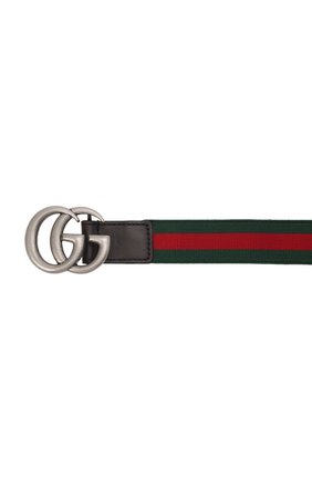 Детский ремень GUCCI зеленого цвета по цене 10200 руб., арт. 432707/HAENN | Фото 3 Детский ремень GUCCI зеленого цвета, арт. 432707/HAENN | Фото 3