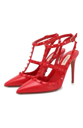 Кожаные туфли Valentino Garavani Rockstud | Фото №1 Кожаные туфли Valentino Garavani Rockstud | Фото №1