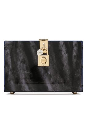 Женская сумка dolce box DOLCE & GABBANA черного цвета по цене 199500 руб., арт. BB6237/AA081 | Фото 1 Женская сумка dolce box DOLCE & GABBANA черного цвета, арт. BB6237/AA081 | Фото 1
