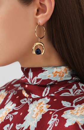 Женские золотые серьги darcey Chloé, арт. CHC19AFE98BVP48A купить в ЦУМ | Фото №2 Серьги Darcey Chloé золотые | Фото №2