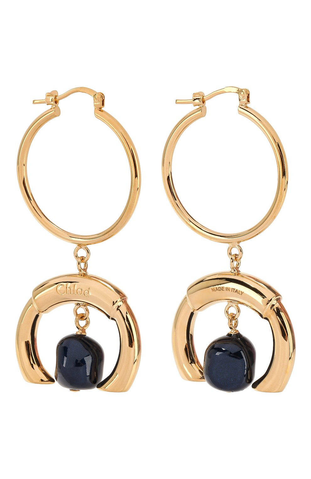 Женские золотые серьги darcey Chloé, арт. CHC19AFE98BVP48A купить в ЦУМ | Фото №3 Серьги Darcey Chloé золотые | Фото №3