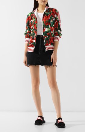Женские текстильные кроссовки sorrento DOLCE & GABBANA черного цвета по цене 39550 руб., арт. CK1595/AA107 | Фото 2 Женские текстильные кроссовки sorrento DOLCE & GABBANA черного цвета, арт. CK1595/AA107 | Фото 2