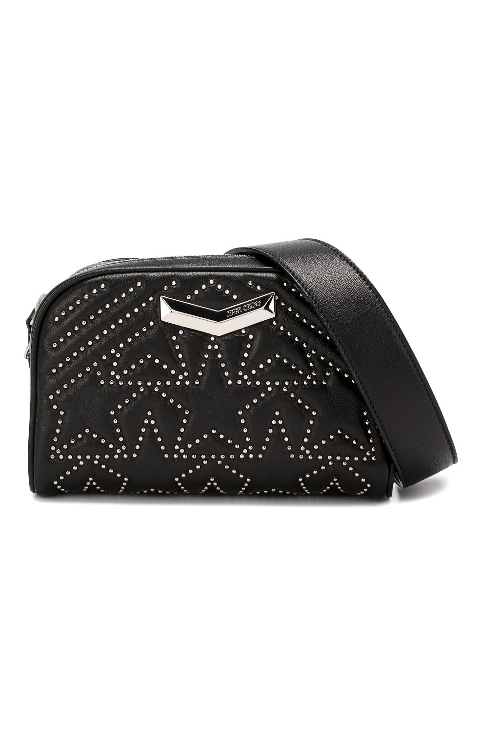 Женская поясная сумка helia JIMMY CHOO черного цвета по цене 73600 руб., арт. HELIA CAMERA BAG/EIU | Фото 7 Женская поясная сумка helia JIMMY CHOO черного цвета, арт. HELIA CAMERA BAG/EIU | Фото 7