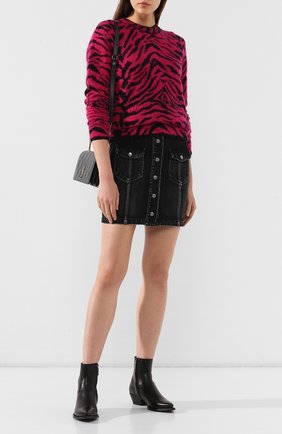 Женские кожаные ботильоны lukas SAINT LAURENT черного цвета по цене 63800 руб., арт. 532860/CY500 | Фото 2 Женские кожаные ботильоны lukas SAINT LAURENT черного цвета, арт. 532860/CY500 | Фото 2
