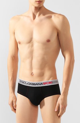 Мужские хлопковые хипсы DOLCE & GABBANA черного цвета по цене 3995 руб., арт. M3B28J/FUGHH | Фото 2 Мужские хлопковые хипсы DOLCE & GABBANA черного цвета, арт. M3B28J/FUGHH | Фото 2