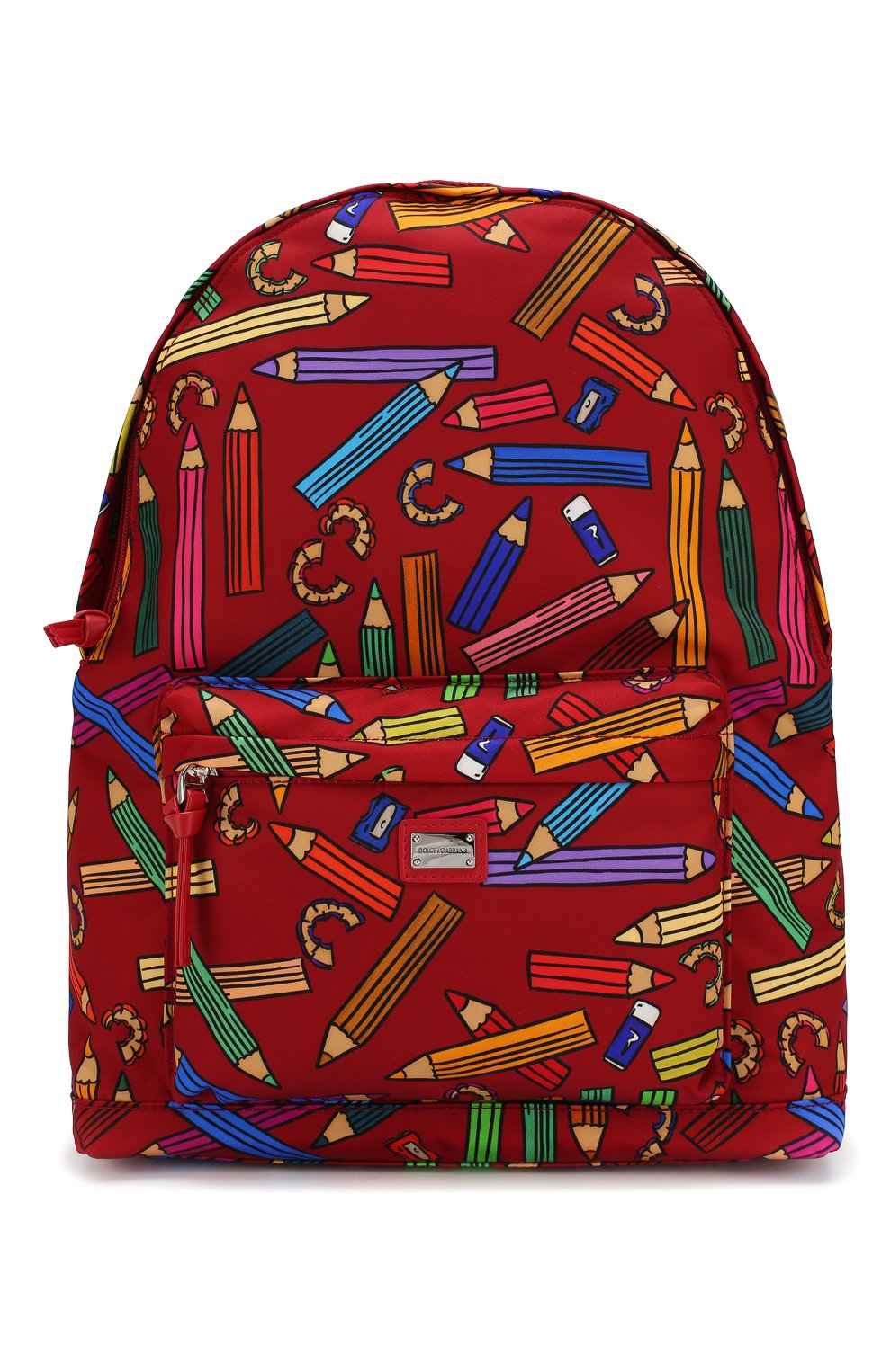 Детская рюкзак DOLCE & GABBANA красного цвета, арт. EB0160/AU818 | Фото 1